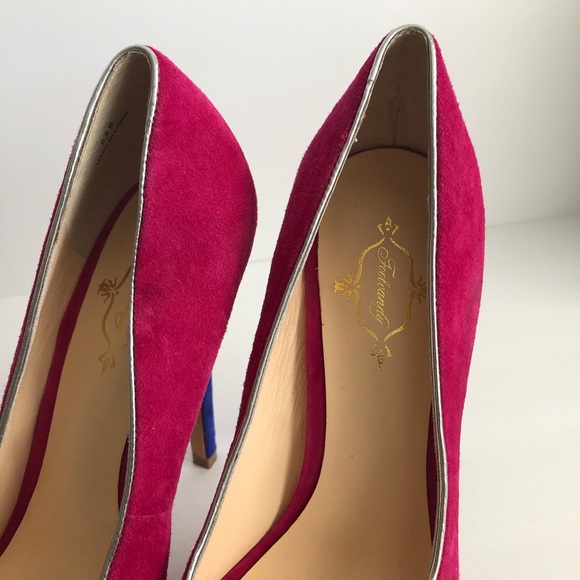 Footcandy colorblock suede pumps - Picture 4 of 13